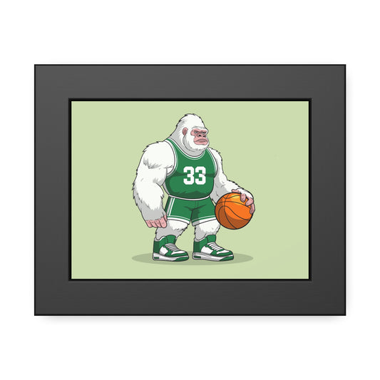 #33 Basketball Ape Framed Picture